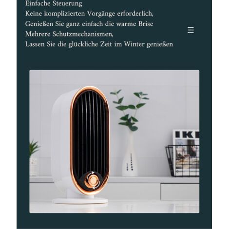 Mini radiateur vertical pour petits bureaux (1/3)