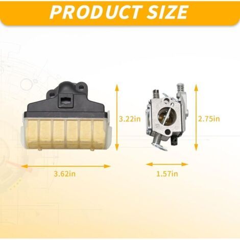 Carburateur compatible STIHL MS210 / MS230 / MS250 – tronçonneuse (1/3)