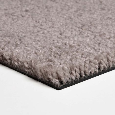 Dalle moquette 50x50 cm – Moquette taupe autoplombante – Confort luxe Classe 5 – Pose libre sans colle – Compatible chauffage au sol – Schatex (1/5)