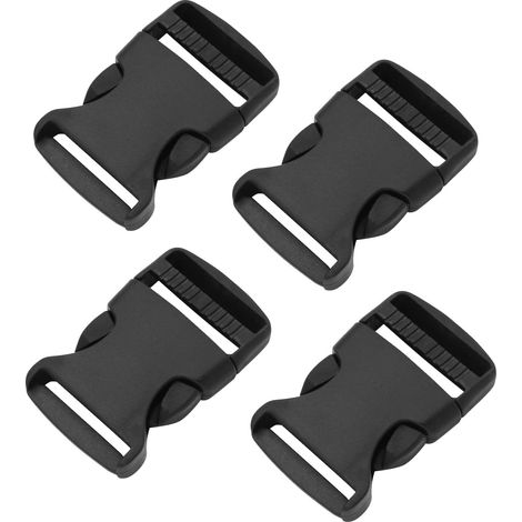 4 Boucles de Sangle à Clic, Attaches Rapides à Ouverture Latérale (1/5)