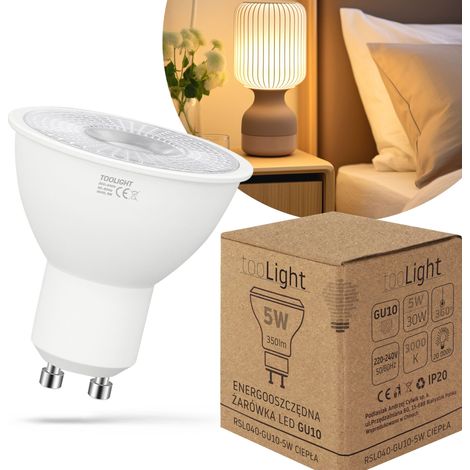 GLÜHBIRNE LED RSL040 GU10 5W WARM