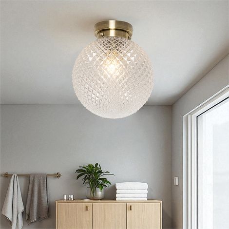 Forum Spa Vermont Antique Brass Ceiling Pendant - SPA-37509-ABRS (1/5)