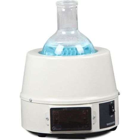 500ml Improved Heated Mantle with LCD Screen + Magnetic Stirrer 220V Laboratory Equipment (1/5)