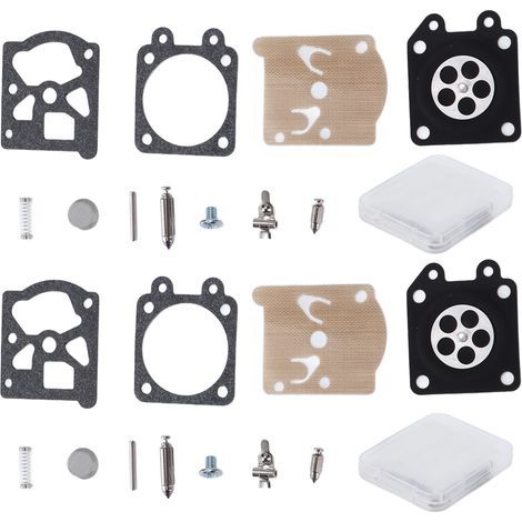 Kit de reparación de carburador, 2 juegos, apto para Stihl 026 MS260 024 MS240 MS210 MS230 MS250 FS85 FS86 FS88 (1/5)