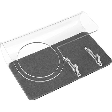 Mini-Lautsprecherhalterung, Handyständer, Schreibtisch-Organizer, transparente Acrylhalterung