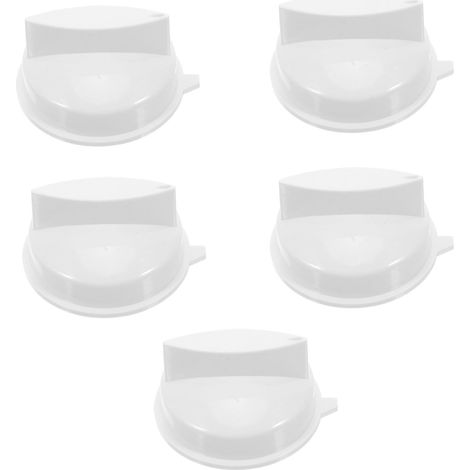 Lot de 5 boutons de rechange pour cuisinière, axe en forme de D, (1/4)
