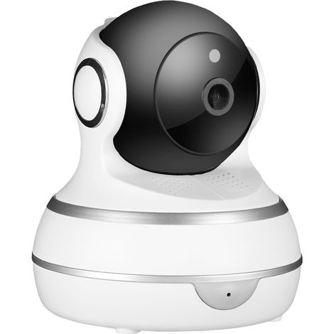 Caméra IP WiFi PTZ 1080p avec audio, sans fil, pour la surveillance intérieure et la détection de mouvement (prise australienne). (1/5)