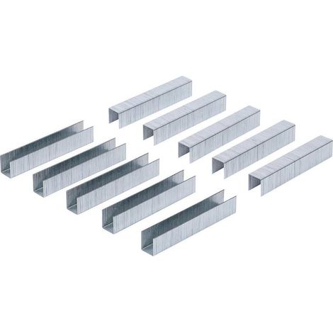 Agrafes Type 53 14 x 11,4 mm - Lot de 1000 pcs - Fixation Rapide et Fiable, Acier, Pro - D-Work