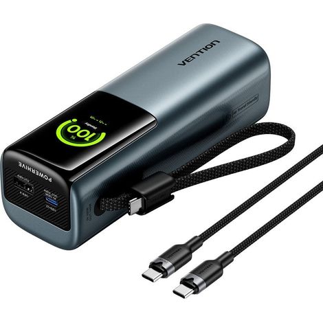 Powerbank Vention Powerhive Series 27000mAh 200W + kabel USB-C 240W