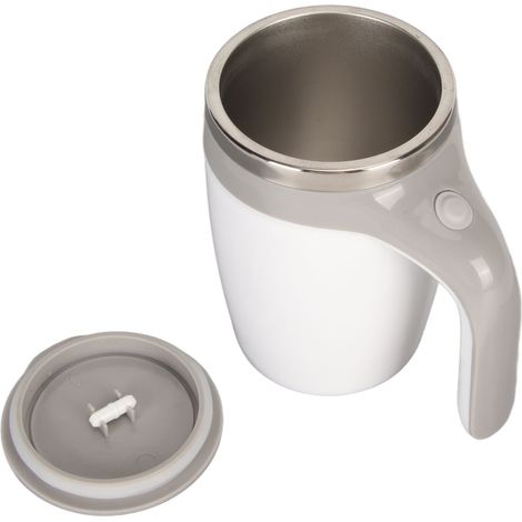 Tasse à café magnétique automatique 380ml, gobelet auto-agitant refroidissement rapide pour chocolat chaud, lait, bureau et voyage (1/5)