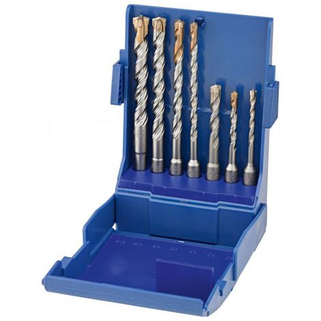 Foret SDS-plus 4 taillants 7 pcs. (1/5)
