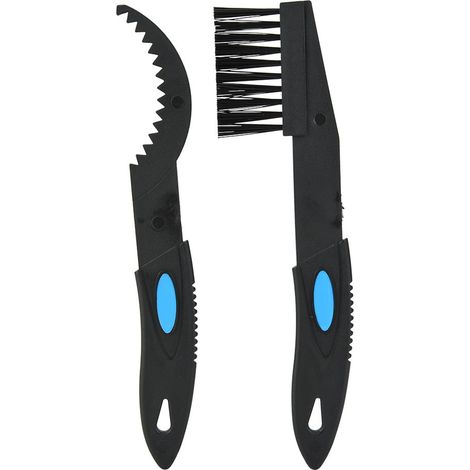2 pièces Kit de Nettoyage pour Chaîne et Pignon de Vélo, Brosses de Lavage Bicyclette Accessoire Entretien (1/5)
