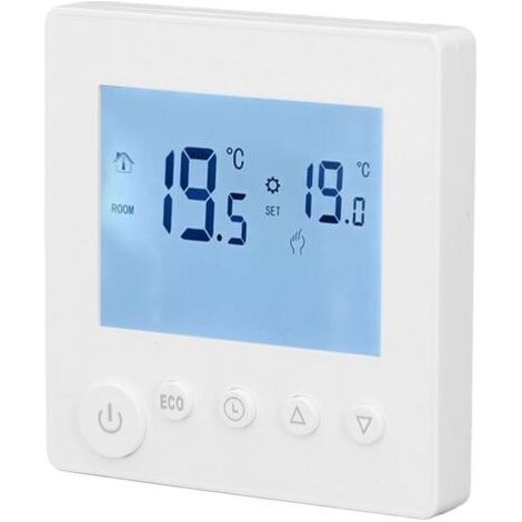 3A Water Heating Thermostat with ABS LCD Display Smart Home Temperature Controller 95-240V (1/4)