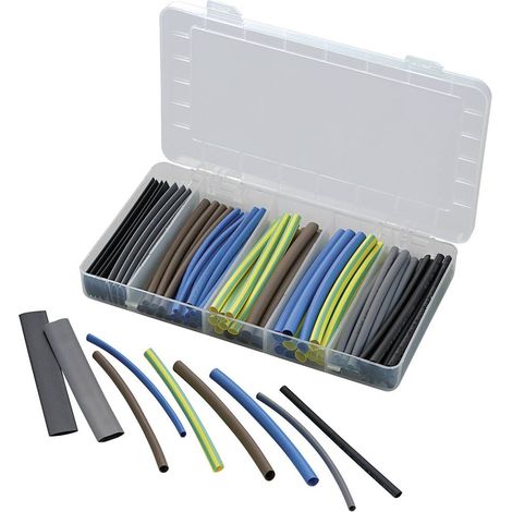Assortiment de gaines thermorétractables 2:1 TRU COMPONENTS 1564941 88 pièces (1/2)