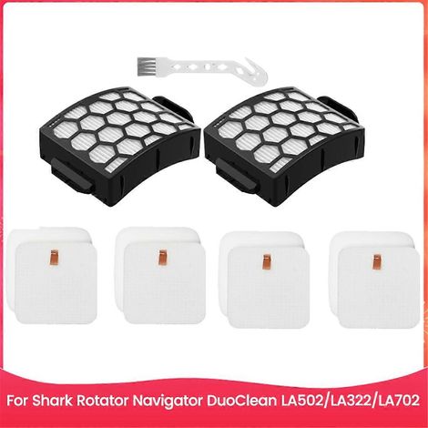 Filtres HEPA en mousse et en feutre pour aspirateurs Rotator Navigator DuoClean LA502, LA322, LA702 (1/5)