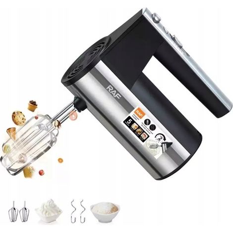ROBOT DE CUISINE À MAIN 800W TURBO 5 VITESSES