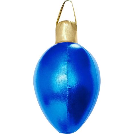 Boule De Noël Gonflable - 30 Cm - En Pvc Étanche - Avec Pompe Intégrée Et Éclairage Intégré - Décoration Extérieure Jardin Terrasse - 1 Pièce (1/5)
