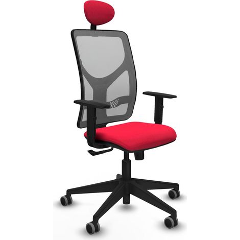 Silla de oficina piqueras y crespo Motilla negro reposabrazos ajustables (1/2)