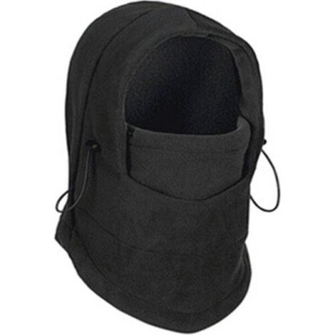 Pasamontañas, Pasamontañas térmico de forro polar cortavientos para motociclismo y ciclismo, Cubrebocas multifuncional para esquí, Gorro tipo bufanda para moto, Talla universal -Crezuo