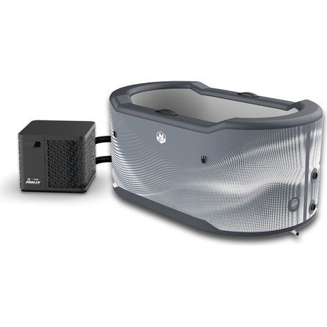 Pack Bassin ICEBATH NETSPA Jarvi Dropstitch + Kit chiller 5KW : Cryothérapie