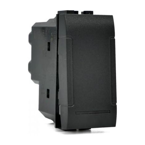 Mapam ART Invertitore Unipolare 16A 250V T1 compatibile Bticino Living international Nero - 804N