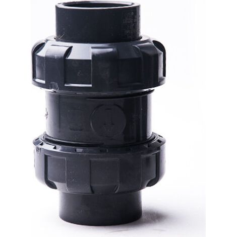 Clapet anti retour a boule 32 mm clapet piscine clapet antiretour anti refoulement pvc vanne soupape anti retour (Diamètre intérieur 32mm),Guazhuni (1/4)
