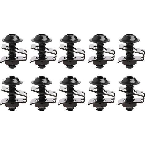 Clips de fixation M6 6 mm pour corps de trottinette Spire Speed. vis à ressort. boulons et écrous (1/5)
