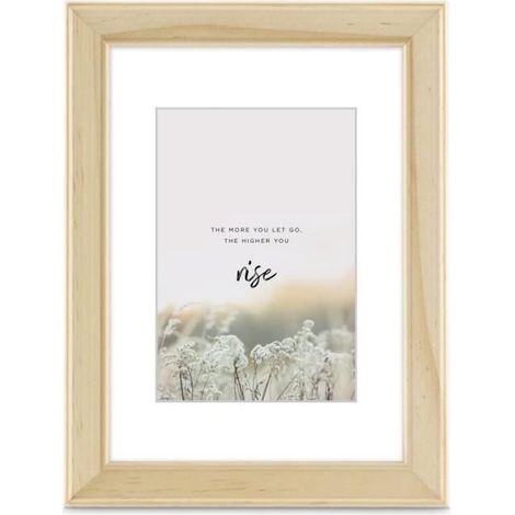 Cadre photo en bois - HAMA - Rise - 40 x 50 cm - Naturel - Décoration murale (1/4)