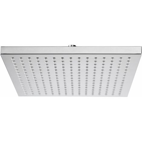Pomme de douche abs chromée 30x30 carrée