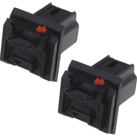 2-teiliges Heckklappenentriegelungsschalter-Set 6554V5, kompatibel mit Peugeot Citroen Heckklappen-Zündschalter, Mikroschalter, Kofferraumgriffknopf (1/4)