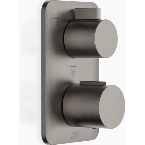 Thermostat encastré LISSÉ de Dornbracht avec régulation de débit
