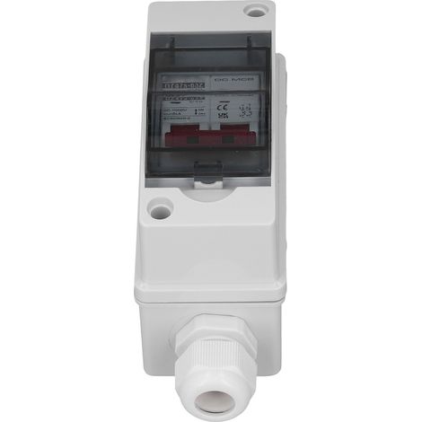 Gleichstrom-Leistungsschalter 2-polig 40 A IP65 wasserdicht 6 kA Schaltleistung Gleichstrom-Trennschalter für Solar-PV-Anlagen 1000 V (1/5)