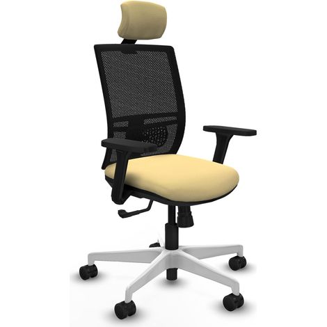 Chaise piqueras y crespo Yunquera noir cuir synthétique (1/2)