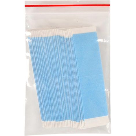 36 bandes adhésives double face imperméables pour extensions, toupets et perruques à dentelle (1/5)