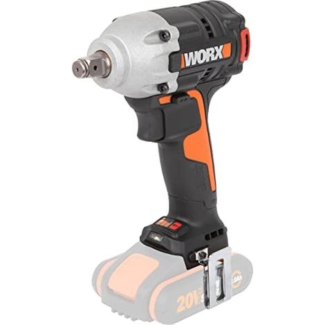 Worx WX272.9 Clé à chocs sans fil 300 Nm LED
