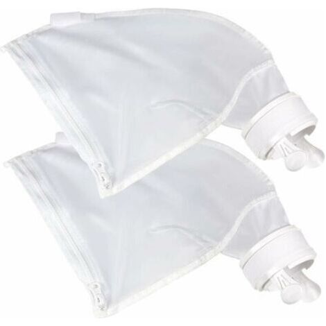 Sacs pour Nettoyeur de Piscine en Nylon Remplacement de Sac Zipper pour Polaris 280 ou 480,Sacs à en Maille à Usage Multiple (2 pièces) (1/5)