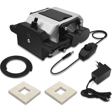 Luftpumpe für Laserschneider und Gravierer, einstellbarer Luftstrom 10–30 l/min für Laserschneiden und Gravieren, sauberes Schneiden, 220 V