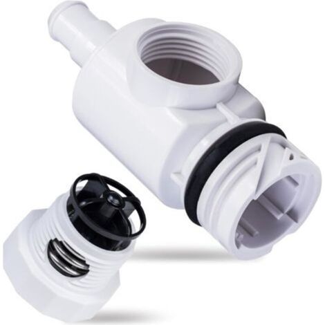 Raccord rapide D29 UWF et soupape de décharge de pression 9-100-9002 - Compatibles avec les nettoyeurs de piscine automatiques Polaris 180, 280 et 380. (1/5)