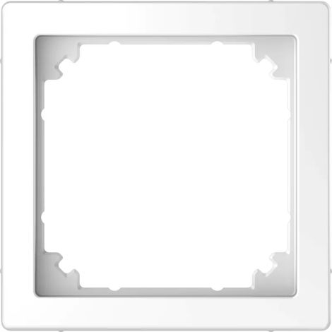 Merten Adapter-Ring System Design MEG4080-6035, 71x71x15mm, Thermoplast, Lotosweiß (1/2)
