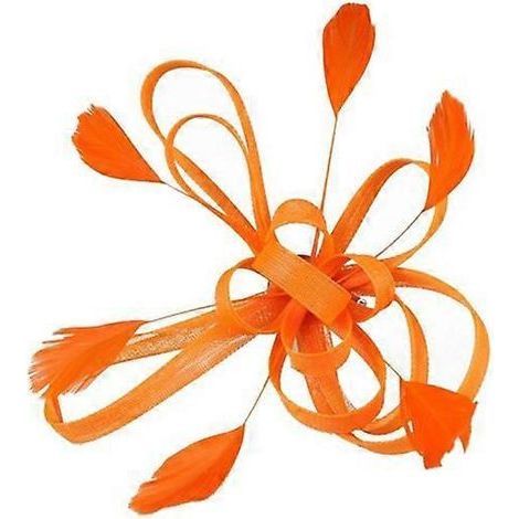 Brautbrosche/Haarspange (Orange) (1/4)