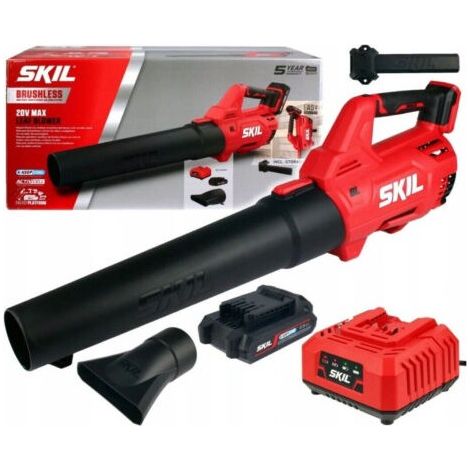 Kit Soffiatore SKIL 0331 CA + con batteria 2.0 Ah e caricabatterie standard (1/2)
