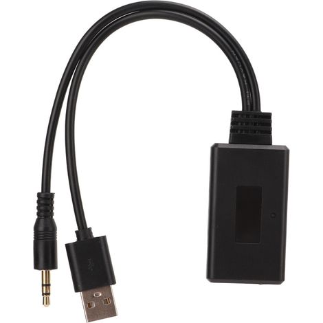 Kompatibel mit universellen Bluetooth 5.0 USB AUX Empfänger-Autoradioadaptern, hochauflösende Klangqualität.