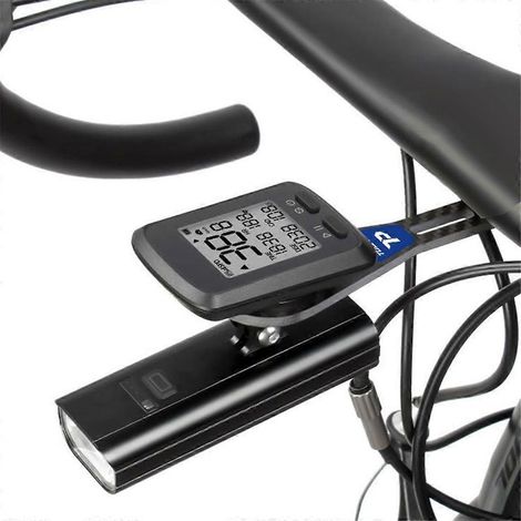 Support Compteur Vélo - Fibre De Carbone - Pour Guidon Vélo Route - Angle Central - 1 Pièce (1/5)