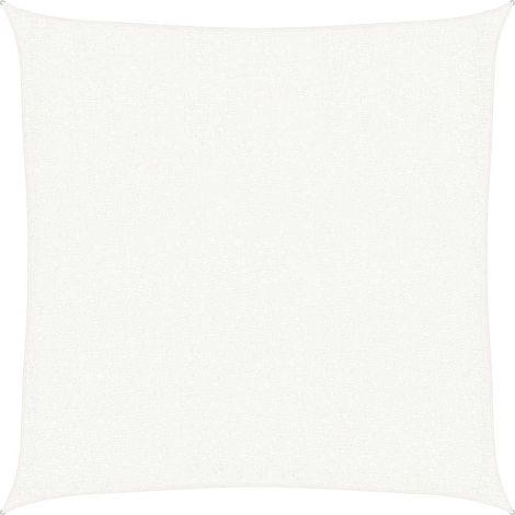 Vela Parasole 160 g/m² Bianca 3x3 m in HDPE vidaXL (1/5)