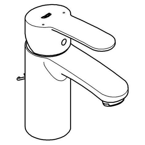 Grohe Eurostyle Cosmopolitan Einhand-Waschtischbatterie, S-Size, (1/5)