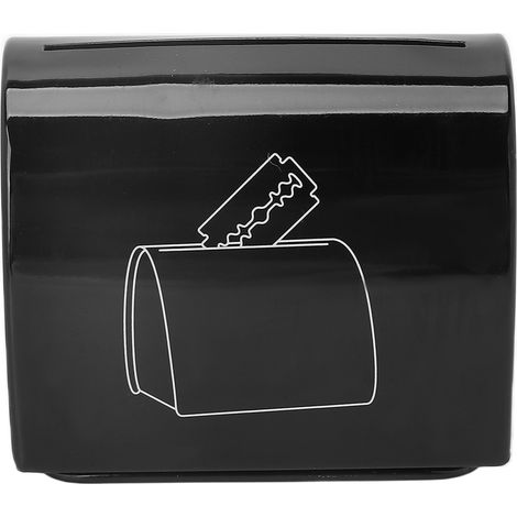 Boîte de recyclage pour lames de rasoir, boîte de rangement métallique pour lames de rasoir, boîte de récupération pour lames de tondeuse à cheveux (1/5)
