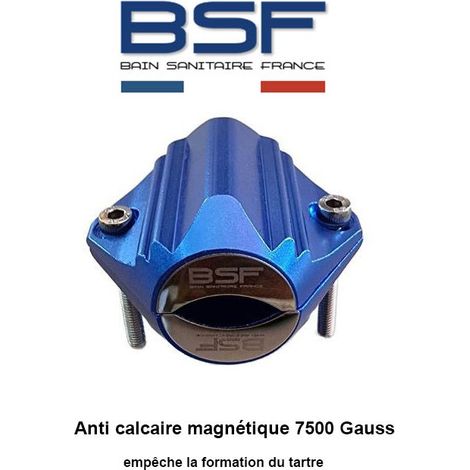 Adoucisseur d'eau Anti tartre Magnetique - Aimant Anti calcaire 7.500 Gauss - la qualité de la marque française BSF