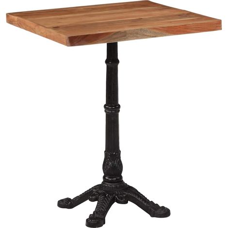 Maison Exclusive - Table de bistro 60x60x76 cm Bois d'acacia massif (1/5)
