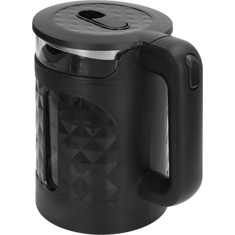 Elektrischer Wasserkocher, 2,3 l, sichtbares Füllvolumen, Dampfbypass-System, schwarz, für den Hausgebrauch, 220-V-EU-Stecker (1/5)