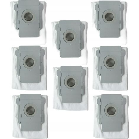 8 sacs pour iRobot Roomba i3+, i4+, i5+, j5+, i7+, j7+, j7+, j9+ et j9+.